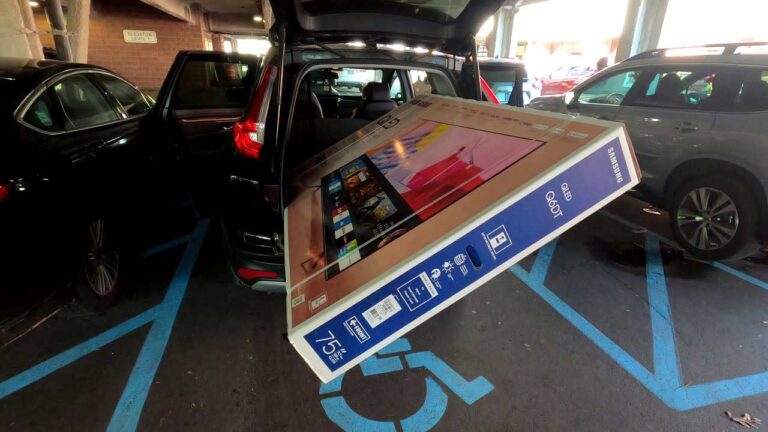 Transporting Big-Screen TVs: Can an 85-Inch Fit in My SUV?